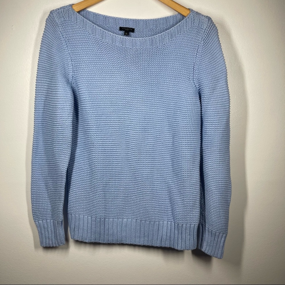 Blue Talbots Sweater
